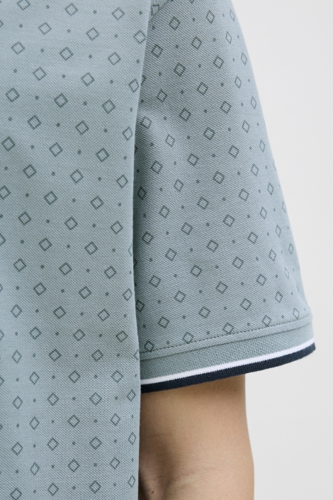 Jack & Jones jprpaulos play aop blu. ss polo